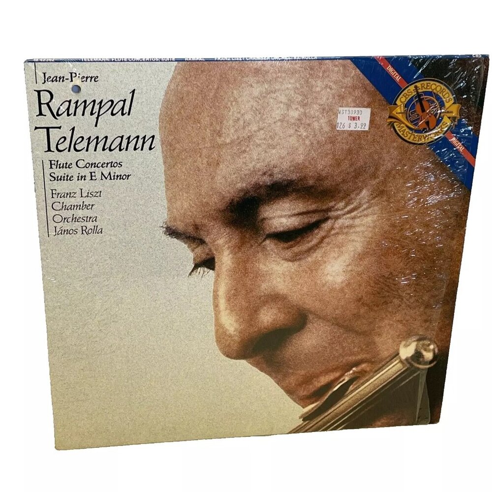 Flute Concertos Suite In E Minor (Vinyl, 1987) CBS Masterworks M 42362 NM LP